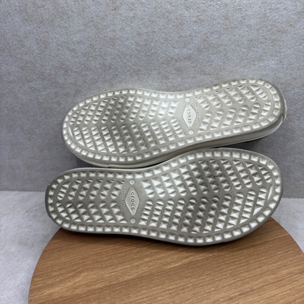 Crocs CitiLane‎ Roka Sneaker Black Men's Size 10 Water Shoes Lace Up Perforated - Picture 7 of 9